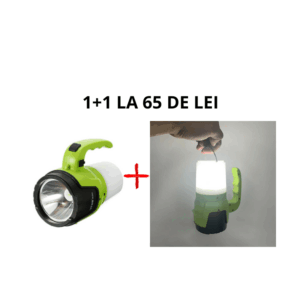 Oferta 1+1 !! lanterna multifunctionala lampa Led cu Lumeni pentru camping ,10h - Image 2
