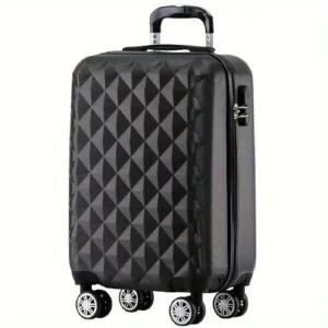 set Valize de călătorie Trolere 20/24/28inch cu roți negru - Image 2
