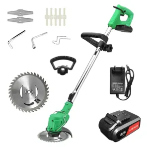Electric brushcutter with battery, 21V, 4 hours autonomy 1500 MAH. - Image 1
