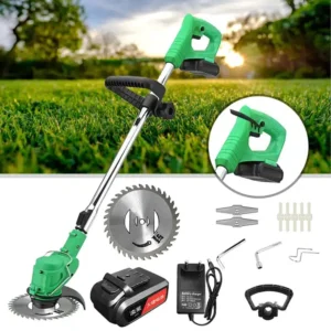 Electric brushcutter with battery, 21V, 4 hours autonomy 1500 MAH. - Image 2