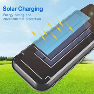 Lampa Solara Set de 2 COB, 2×160 de LED, senzor de miscare - Image 2