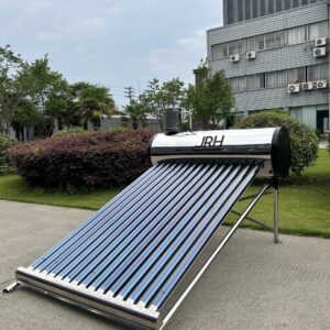 Solar panel with 15 evacuated tubes for domestic hot water preparation with unpressurized tank 150 liters jrh - Image 8