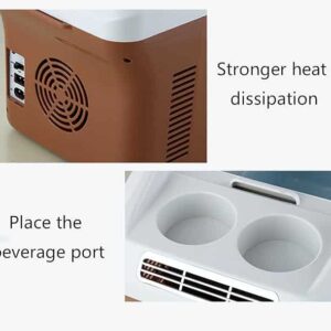 15 liter car refrigerator, silent camping freezer, 12 V car refrigerator cooler box, drink cooler and warmer, home and travel - Image 3