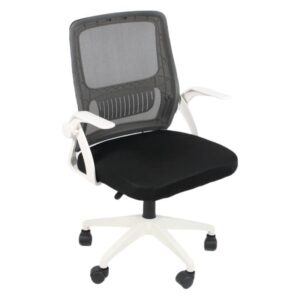 Ergonomic office chair JRH, Mesh, black and white - Image 1