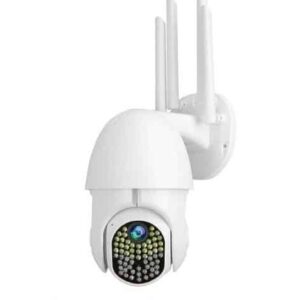 Camera IP supraveghere 63 LED HD 1944P WIFI 5MP C Cameră de securitate interior/exterior 4 antenă