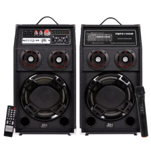 Set boxe active Bluetooth 500W EQ5 MICROPHONE WIRELESS - Image 1