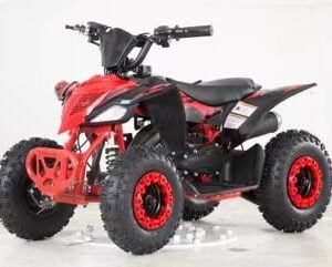 Atv 49cc rosu jrh 2 timpi benzina porniere electrica - Image 9