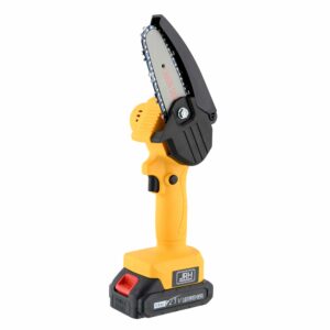 2 db FŰRÉSZ 2 db AKKUMULÁTORRAL 24 V, 1,5 AH Műanyag Tárolókészlet 17 cm-es pengével - Image 3