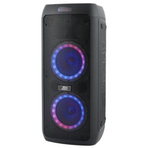 Portable Speaker Audio System JRH A2808, 800W, Bluetooth, TWS, RGB LED, Wireless Microphone - Image 4