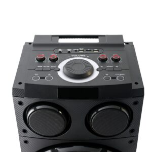 Set boxe active 3321 Jrh 2 microphone wireless cel mai puternic boxe din romania - Image 3