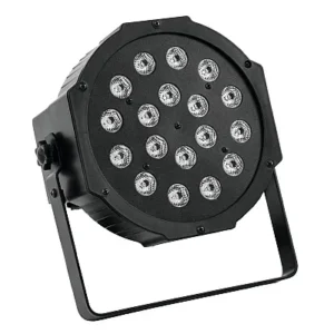Proiector PAR 18 LED-uri Lumini Scena JOC de lumini Dj sau Club Reflector 18 LED RGB cu proiectie lumini - Image 4