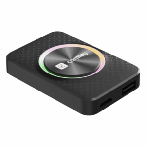 CarPlay & Android Auto Wireless Adapter 2 in 1, USB & USB-C, Apple and Android Compatible, Plug & Play, Black - Image 4