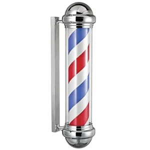 Sigla Barber Shop Reclama luminoasa frizerie Barber Pole 85 cm - Image 1