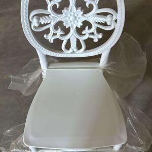 scaun pentru sali de evenimente chiavari king, alb, mex - Image 1