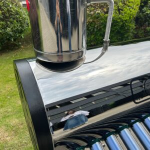 Solar panel with 15 evacuated tubes for domestic hot water preparation with unpressurized tank 150 liters jrh - Image 3