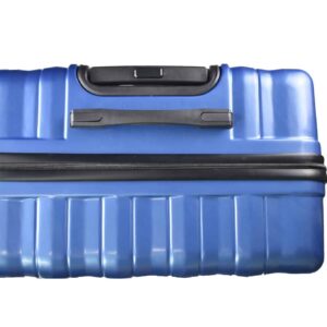 Set de valize/ trolere de călătorie 3in1 albastru metal si abs - Image 6