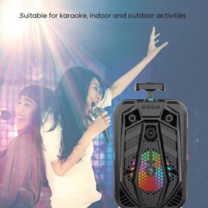 Boxa portabila ZQS-8133, microfon, 100W - Image 2