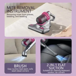 JRH 4-in-1 Multifunctional Vacuum Cleaner – Cordless The perfect solution for impeccable cleaning, and UV Light" - Image 4