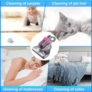 JRH 4-in-1 Multifunctional Vacuum Cleaner – Cordless The perfect solution for impeccable cleaning, and UV Light" - Image 3