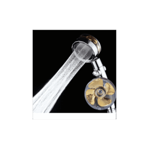 Shower head with fan and dual pressure, ON/OFF switch - Image 7