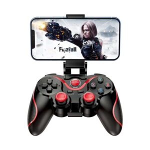 Wireless Controller, Bluetooth Connection, With Adjustable Holder For Tablet Or Phone, Multiple Compatibility - Image 1
