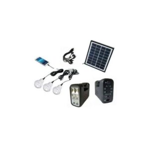 Indoor Solar Lighting System 6 LED Panel + 3 SMD Bulbs - Image 3