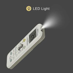 Universal remote control for air conditioning, White - Image 4