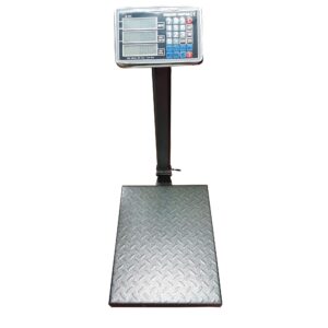 Cantar Electronic 350 kg cu Acumulator si Platan Metalic , brat rabatabil - Image 1