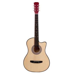 Chitara clasica din lemn 95 cm, natur cutaway - Image 1