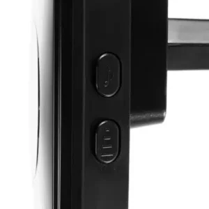 Wireless Doorbell, 60 Melodies, 300 m Range, Black - Image 2