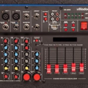 Set boxe viliodor 2005 profesional , 2 Microphone wireless - Image 3