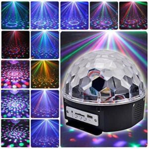 Glob Disco Led Bluetooth cu telecomanda si Redare Audio MP3 - Image 1