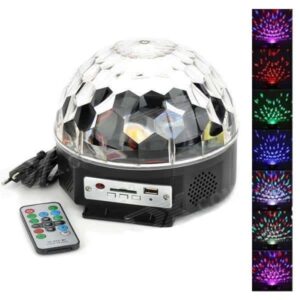 Glob Disco Led Bluetooth cu telecomanda si Redare Audio MP3 - Image 4