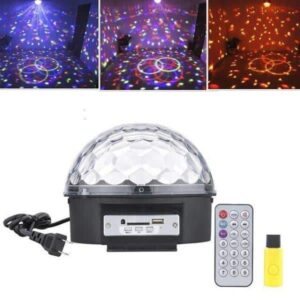 Glob Disco Led Bluetooth cu telecomanda si Redare Audio MP3 - Image 5