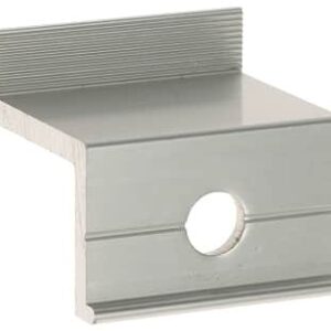 Placa de capat pentru prinderea capetelor panourilor solare, din aluminiu, 60x35 mm cu M8 - Image 3