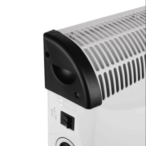 Jrh elektromos fűtőtest, 2000 W, 3 teljesítményszint, termosztát, 340 x 140 x 570 mm, fehér - Image 4