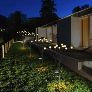 Decorative LED Garden Lamp Firefly Style 8 Bulbs - Image 6