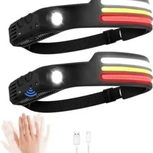 Професионален челник LED – бяло/студено/червено, 1000 lm, акумулатор 1200 mAh - Image 8