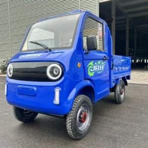 Electric Tricycle with 4 Wheels Pick-Up Style, Heated Cabin, 3000W 100Ah